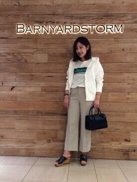 BARNYARDSTORM本部さん(レディース・161cm)の春コーディネート