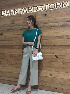 BARNYARDSTORM本部さん(レディース・160cm)の春コーディネート