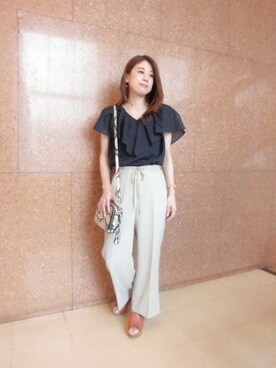 BARNYARDSTORM本部さん（レディース・153cm）の春コーディネート