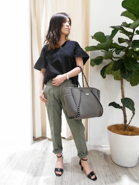 BARNYARDSTORM本部さん（レディース・158cm）の春コーディネート