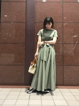 BARNYARDSTORM本部さん（レディース・152cm）の春コーディネート