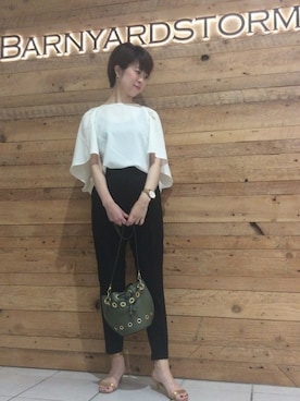 BARNYARDSTORM本部さん（レディース・160cm）の春コーディネート