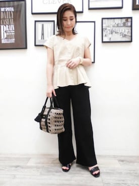 BARNYARDSTORM本部さん（レディース・151cm）の春コーディネート