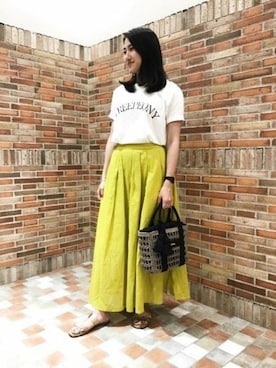 BARNYARDSTORM本部さん（レディース・164cm）の春コーディネート