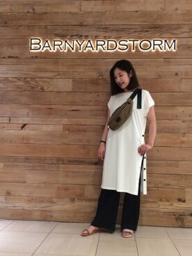 BARNYARDSTORM本部さん（レディース・160cm）の春コーディネート