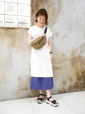 BARNYARDSTORM本部さん（レディース・168cm）の春コーディネート