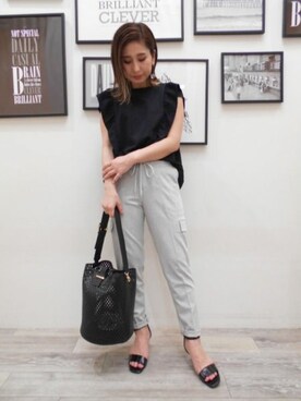 BARNYARDSTORM本部さん(レディース・151cm)の夏コーディネート