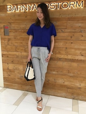 BARNYARDSTORM本部さん（レディース・170cm）の春コーディネート