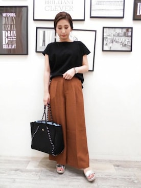 BARNYARDSTORM本部さん（レディース・151cm）の夏コーディネート