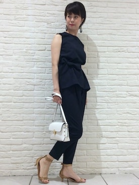 BARNYARDSTORM本部さん（レディース・160cm）の夏コーディネート