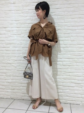 BARNYARDSTORM本部さん(レディース・160cm)の夏コーディネート