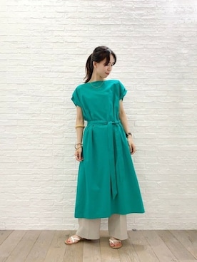 BARNYARDSTORM本部さん（レディース・159cm）の夏コーディネート