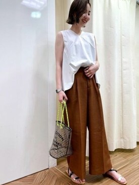 BARNYARDSTORM本部さん（レディース・163cm）の夏コーディネート