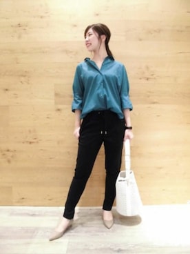 BARNYARDSTORM本部さん(レディース・163cm)の夏コーディネート