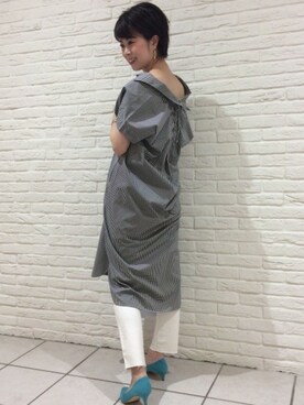 BARNYARDSTORM本部さん（レディース・165cm）の夏コーディネート