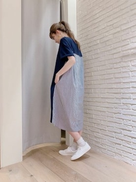 BARNYARDSTORM本部さん(レディース・174cm)の夏コーディネート