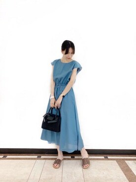 BARNYARDSTORM本部さん（レディース・159cm）の夏コーディネート