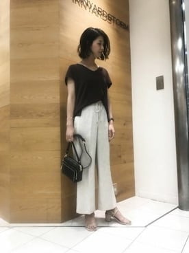 BARNYARDSTORM本部さん（レディース・159cm）の夏コーディネート