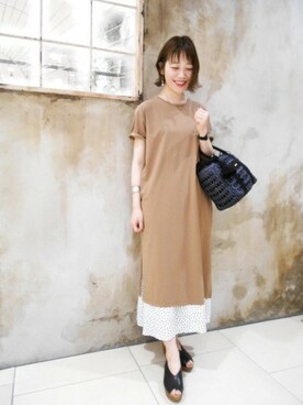 BARNYARDSTORM本部さん（レディース・167cm）の夏コーディネート