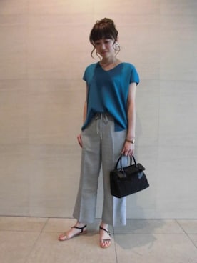 BARNYARDSTORM本部さん（レディース・165cm）の夏コーディネート