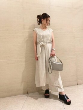 BARNYARDSTORM本部さん（レディース・153cm）の夏コーディネート