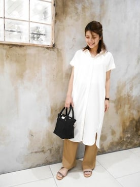 BARNYARDSTORM本部さん（レディース・166cm）の夏コーディネート