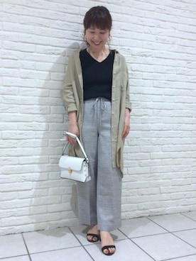 BARNYARDSTORM本部さん（レディース・156cm）の夏コーディネート