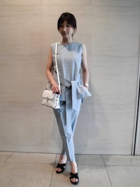 BARNYARDSTORM本部さん（レディース・163cm）の夏コーディネート