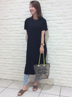 BARNYARDSTORM本部さん（レディース・160cm）の夏コーディネート