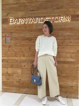BARNYARDSTORM本部さん(レディース・160cm)の夏コーディネート