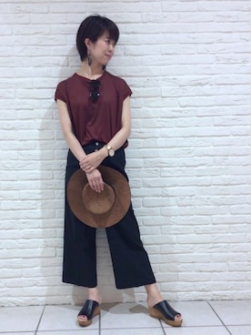 BARNYARDSTORM本部さん(レディース・165cm)の夏コーディネート