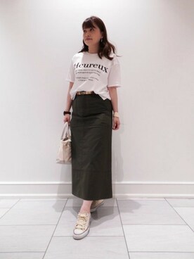 BARNYARDSTORM本部さん（レディース・158cm）の夏コーディネート