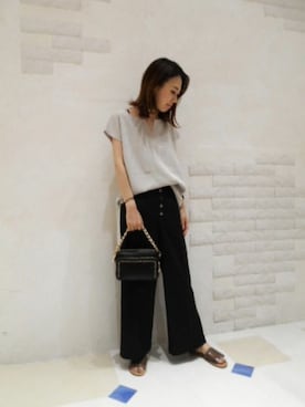 BARNYARDSTORM本部さん（レディース・158cm）の夏コーディネート