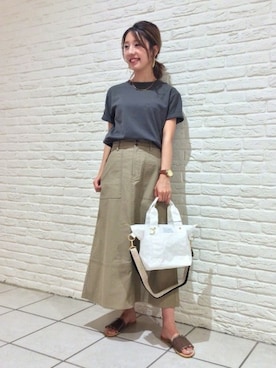 BARNYARDSTORM本部さん（レディース・158cm）の夏コーディネート