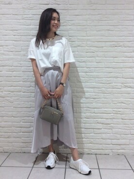 BARNYARDSTORM本部さん（レディース・160cm）の夏コーディネート