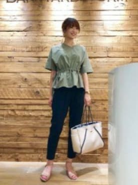 BARNYARDSTORM本部さん（レディース・172cm）の夏コーディネート