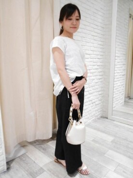 BARNYARDSTORM本部さん(レディース・155cm)の夏コーディネート