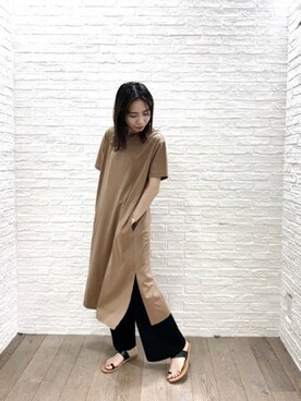 BARNYARDSTORM本部さん（レディース・159cm）の夏コーディネート