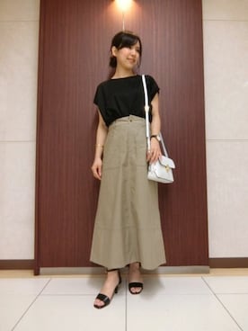 BARNYARDSTORM本部さん（レディース・155cm）の夏コーディネート