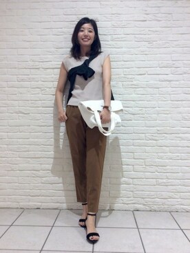 BARNYARDSTORM本部さん（レディース・170cm）の夏コーディネート