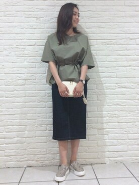 BARNYARDSTORM本部さん（レディース・160cm）の夏コーディネート