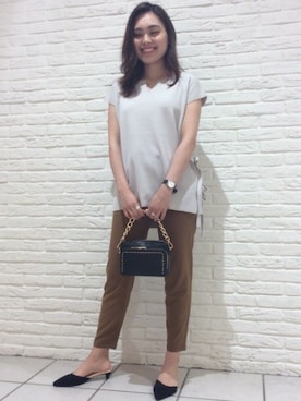 BARNYARDSTORM本部さん（レディース・160cm）の夏コーディネート