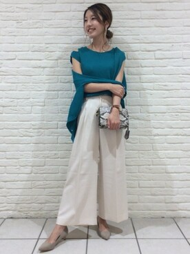 BARNYARDSTORM本部さん（レディース・160cm）の夏コーディネート