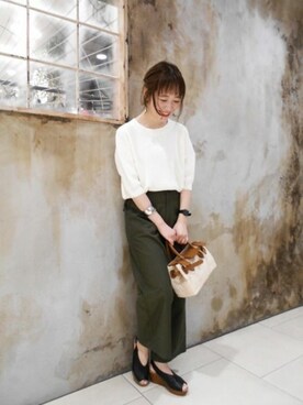 BARNYARDSTORM本部さん(レディース・167cm)の夏コーディネート