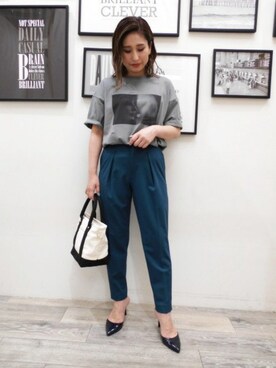 BARNYARDSTORM本部さん（レディース・151cm）の夏コーディネート