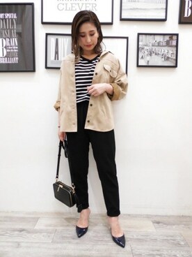 BARNYARDSTORM本部さん（レディース・151cm）の夏コーディネート