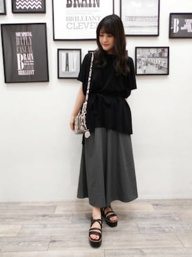 BARNYARDSTORM本部さん(レディース・165cm)の夏コーディネート