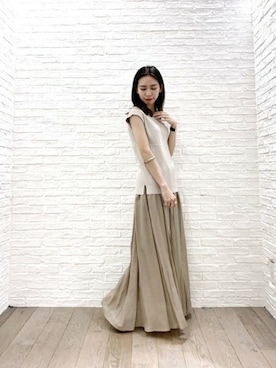 BARNYARDSTORM本部さん（レディース・159cm）の夏コーディネート