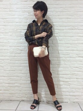 BARNYARDSTORM本部さん（レディース・165cm）の夏コーディネート