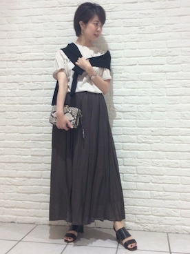 BARNYARDSTORM本部さん(レディース・160cm)の夏コーディネート